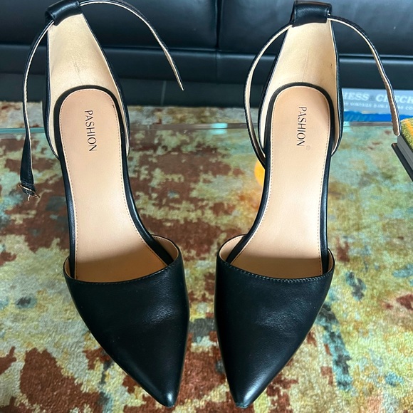 Pashion Footwear Shoes - Pashion Black D’Orsay 1.0 shoes